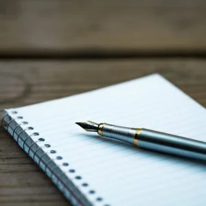 patent application notepad